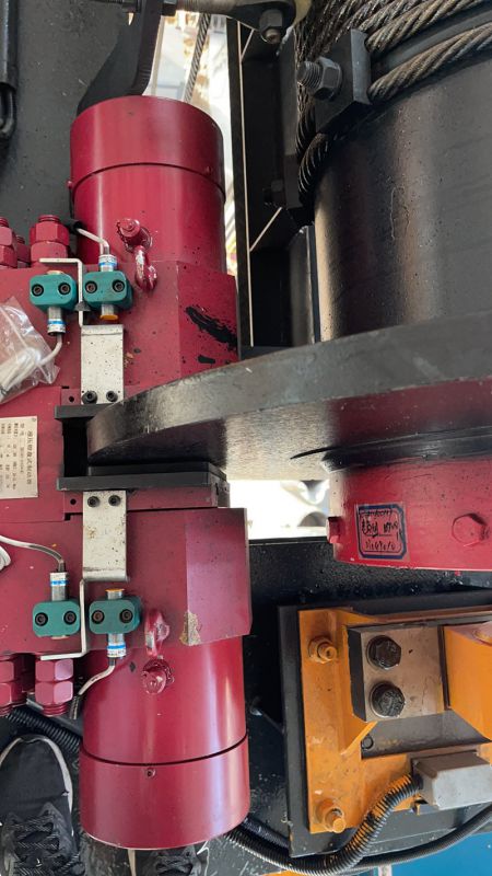 湖北黃岡冶金用天車SB100現場指導調試